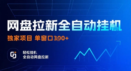 网盘拉新全自动挂G,独家技术,操作简单,自动完成拉新任务,单窗口3张【揭秘】-摇钱述