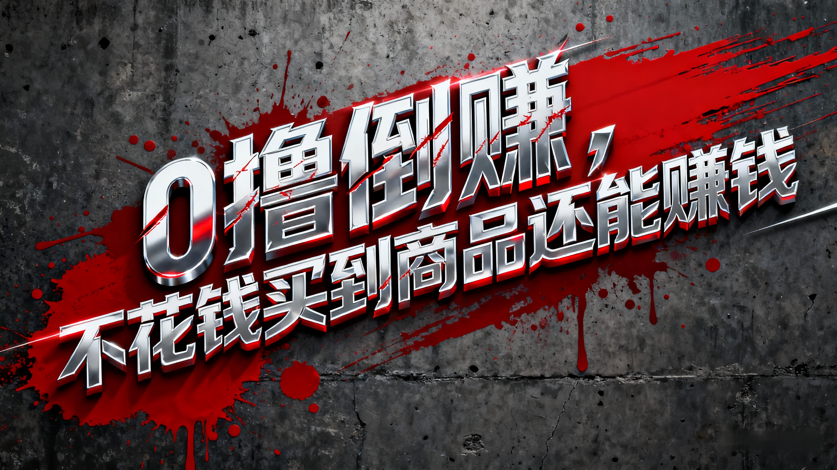 淘宝0元购薅羊毛，免单倒赚暴力玩法，人人能做，纯干货-摇钱述